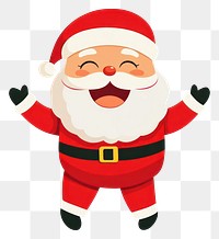 PNG Background character santa claus.