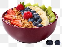 PNG Acai bowl blueberry fruit food. 