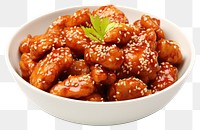 PNG Sesame chicken food vegetable freshness. 