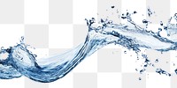 PNG Real water line splash background liquid white.