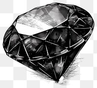 PNG Round gem illustration gemstone diamond.