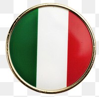 PNG Italy flag symbol circle badge.