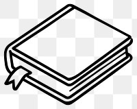 PNG Simple Book icon book illustration white.