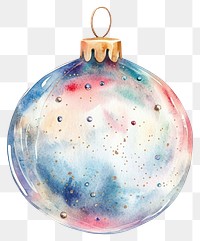 PNG White and With glitter pattern illustration watercolor christmas.