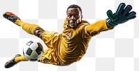 PNG Goalkeeper ball soccer sports.