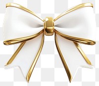 PNG White Gold Bow festive white gold.