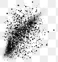 PNG Black Sparkle vector white expression abstract.