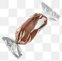 PNG Candy in a wrapper white background confectionery chocolate.