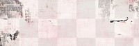 PNG Vintage clean pink white newspaper background texture vintage design.