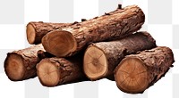 PNG Lumber wood log white background. 