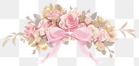 PNG Rose art illustration romantic.