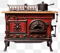 PNG Cooking stove appliance white background fireplace. 