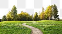 PNG Real park dirt path landscape outdoors scenery.