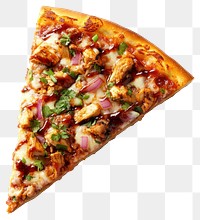 PNG BBQ Chicken Pizza pizza chicken slice.