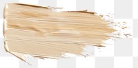 PNG Flat pale Beige paint brushstroke beige foundation furniture.