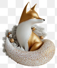 PNG Fox fox christmas festive.