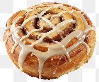 PNG Cinnamon roll dessert icing delicious.