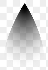 Black drop shadow png overlay effect, transparent background