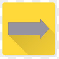 PNG Gray arrow  icon, transparent background