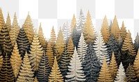 PNG Gold and silver christmas trees nature plant pine. 