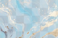 PNG Blue marble gold splashes background abstract accessories.