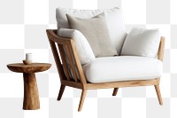 PNG Scandinavian Interior Design Style a livingroom furniture armchair cushion.