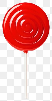 PNG Red lolipop candy lollipop food. 