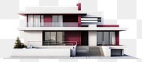 PNG A modern house architecture building city. AI generated Image by rawpixel.