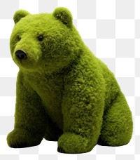 PNG  Bear mammal toy white background. AI generated Image by rawpixel.