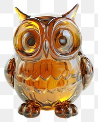 PNG Animal pottery glass owl.