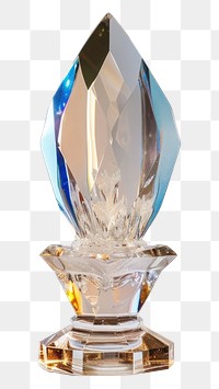 PNG Crystal trophy cosmetics lighting jewelry.