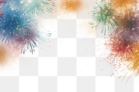 PNG  Gold a firework fireworks backgrounds illuminated. AI generated Image by rawpixel.