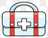 PNG  First aid kit logo bag accessories. AI generated Image by rawpixel.