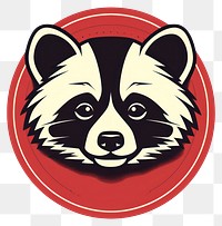PNG  Racoon logo carnivora raccoon. AI generated Image by rawpixel.