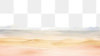 PNG  Beach landscape backgrounds outdoors. AI generated Image by rawpixel.