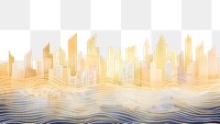 PNG  City backgrounds landscape outdoors. AI generated Image by rawpixel.
