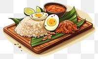 PNG  Nasi lemak food meal rice.