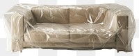 PNG  Plastic wrapping over sofa furniture chair simplicity.
