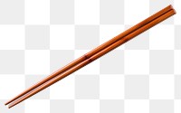 PNG Chopsticks cut out white background pencil brown. AI generated Image by rawpixel.
