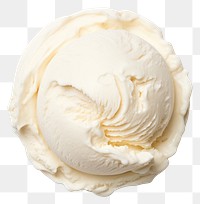 PNG Vanilla cream dessert food. AI generated Image by rawpixel.