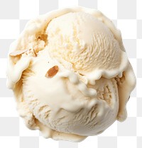 PNG Almond cream dessert food. AI generated Image by rawpixel.