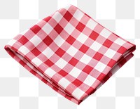 PNG Red and white scotch napkin red white background tablecloth. AI generated Image by rawpixel.