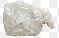 PNG  Plastic wrapping over a bag white crumpled hygiene.