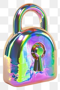 PNG  Melt lock metal iridescent jewelry white background accessories.