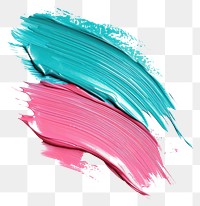 PNG Teal mix pink abstract shape backgrounds paint brush.