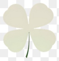 PNG  Clover petal leaf logo. AI generated Image by rawpixel.