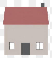 PNG  House architecture building cartoon. AI generated Image by rawpixel.
