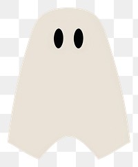 PNG  Spooky cartoon white celebration. AI generated Image by rawpixel.