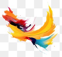 PNG Abstract backgrounds painting white background.