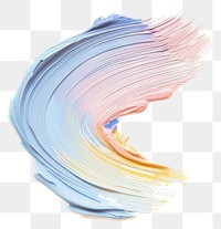 PNG Abstract pastel paint art white background.